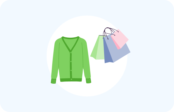 服、カバンのアイコン