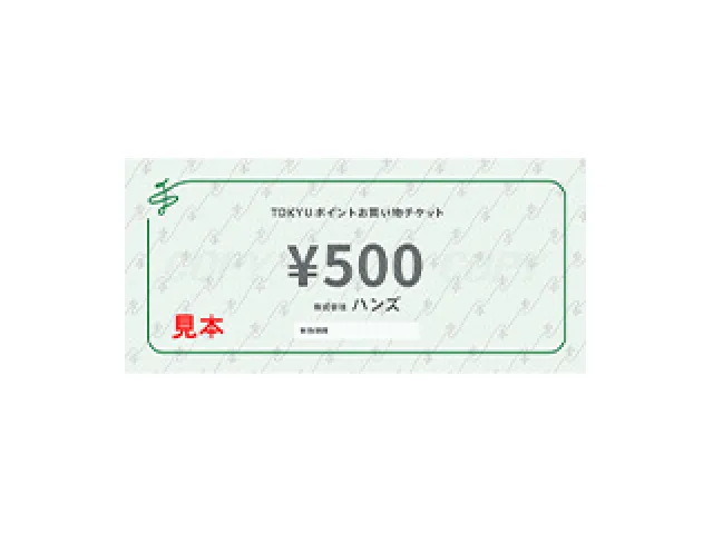 ハンズのお買物券