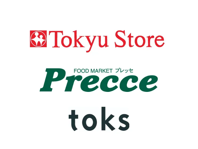 東急ストア・Precce・toksロゴ